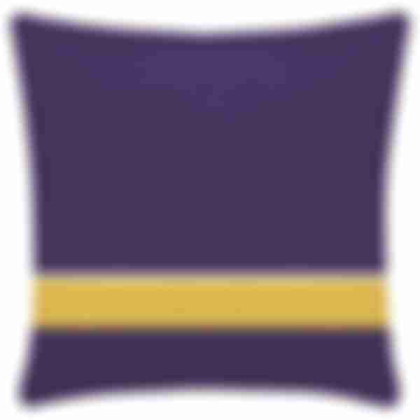 Подушка декоративная lilac and Yellow linea, размер: 35х35см