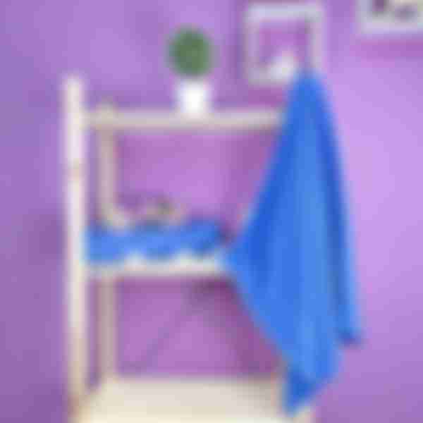 Полотенце Ava Home, махровое, 70х140см, цвет: синий
