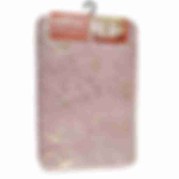 Коврик для ванной Room Mat, 40х60см, цвет: розово-коричневый