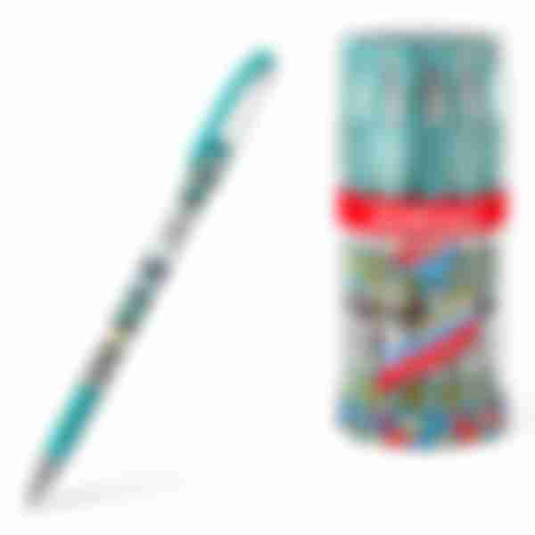 Ручка шариковая синяя ErichKrause ColorTouch Ornament 50820