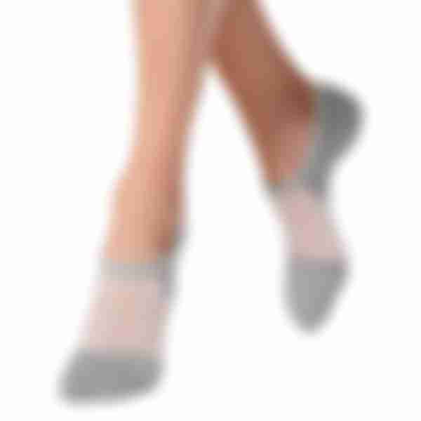 Носки женские Conte Elegant Active, ультракороткие, 25, серый