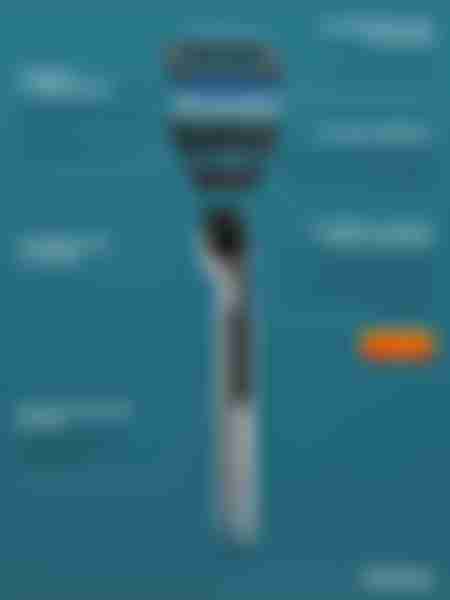 Бритва ТopTech Razor 3, США. Совместима с Gillette Mach3*. 1 бритва + 2 сменные кассеты