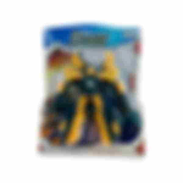 Трансформер на блистере Jile Toys, желтый спорткар, 10х12см
