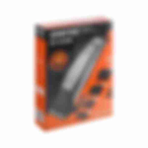 Машинка для стрижки Centek CT-2102, 12 Вт, 4 насадки, сталь,  цвет: черно-серый