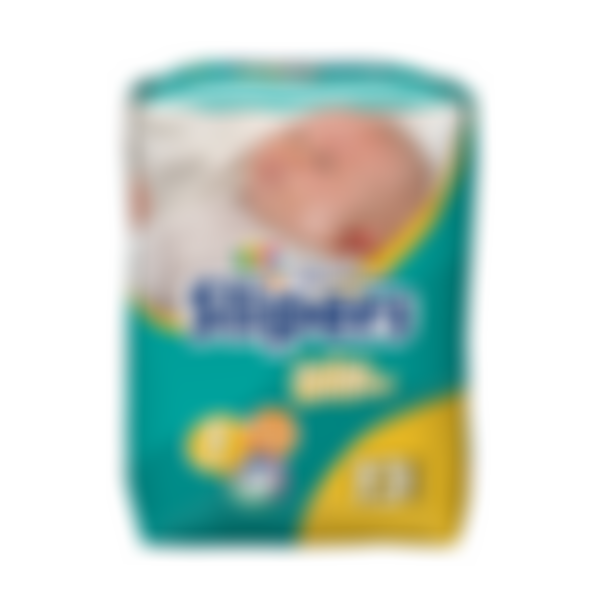 SLIPERS BABY 1 NEW BORN Детские подгузники 2-5кг, 13шт