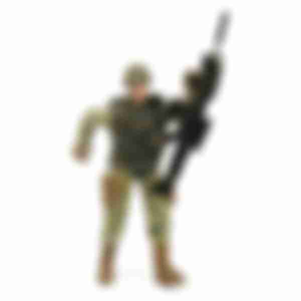 Фигурка Военный, 25х20х11,5 см, 24шт./диспл.