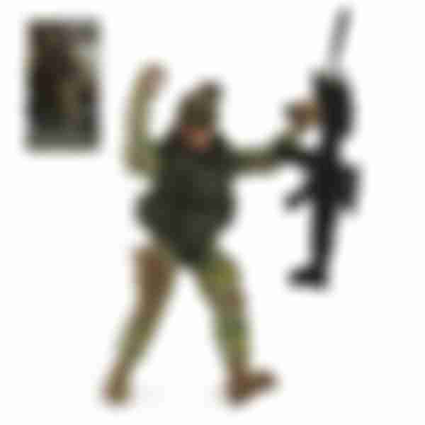 Фигурка Военный, 25х20х11,5 см, 24шт./диспл.