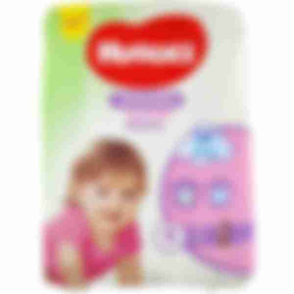 Трусики-подгузники для девочек Huggies, размер: 4 (9-14кг), 17шт