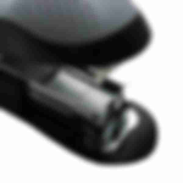 Мини-степлер Berlingo Office Soft, N24/6, 26/6, черный, 7х3см