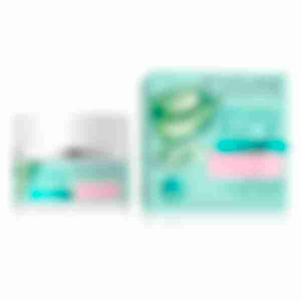Крем-гель для лица Eveline Cosmetics Organic Aloe, увлажняющий, успокаивающий, 50мл