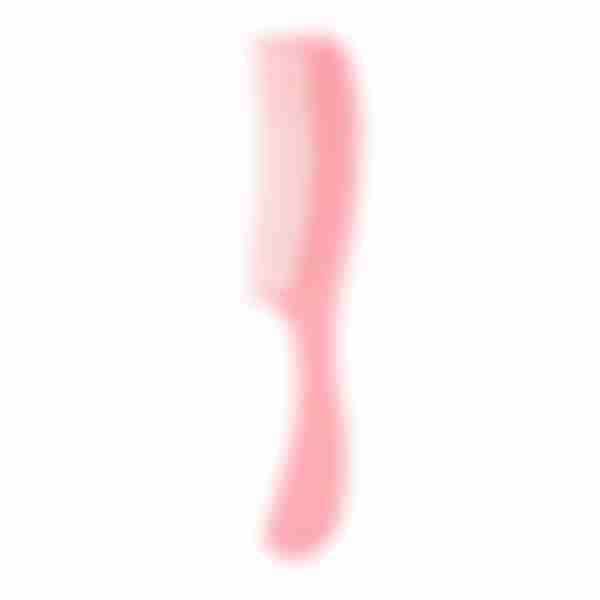Гребень для расчесывания волос Lilit, пластиковый, с ручкой, 26x7см, розовый