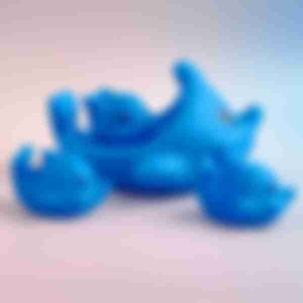 Набор игрушек для ванны Jile Toys Дельфинчики, 4 шт