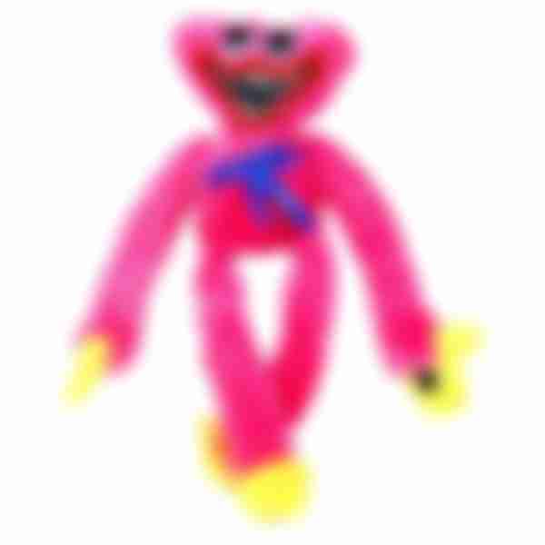 Мягкая игрушка Хагги Вагги, розовый, синий, 35см