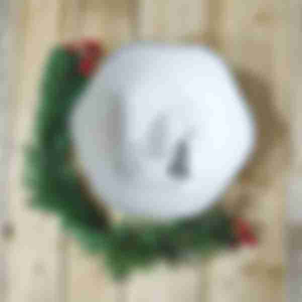 Салатник Merry Christmas, 21.5х21.5х7.6 см, 1л