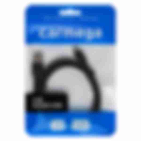 Кабель Carmega microUSB 1м черный