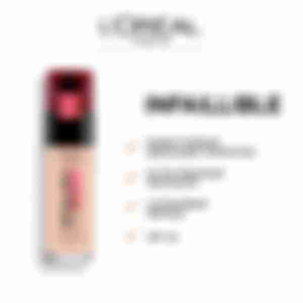 Тональный крем L'oreal Infaillible 32 часа, тон: 100 бежевый, 30мл
