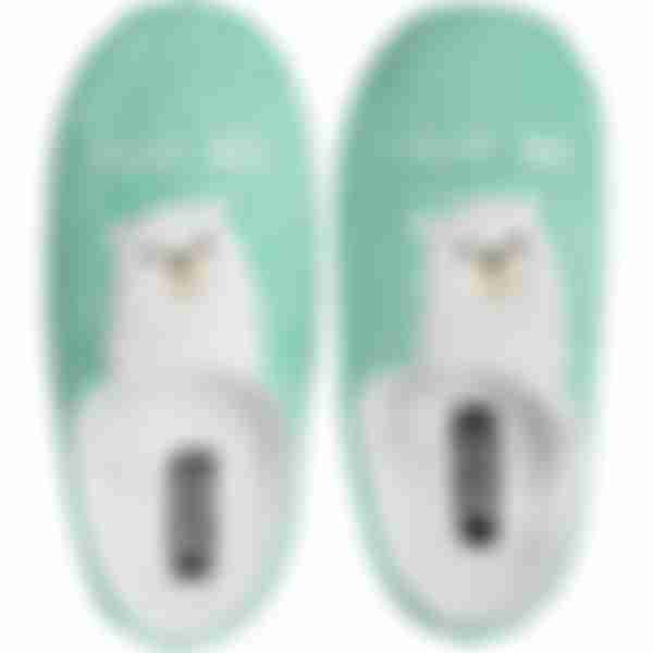 Тапочки женские Home Line Мишка Hug me, размер: 37-38, цвет: мята
