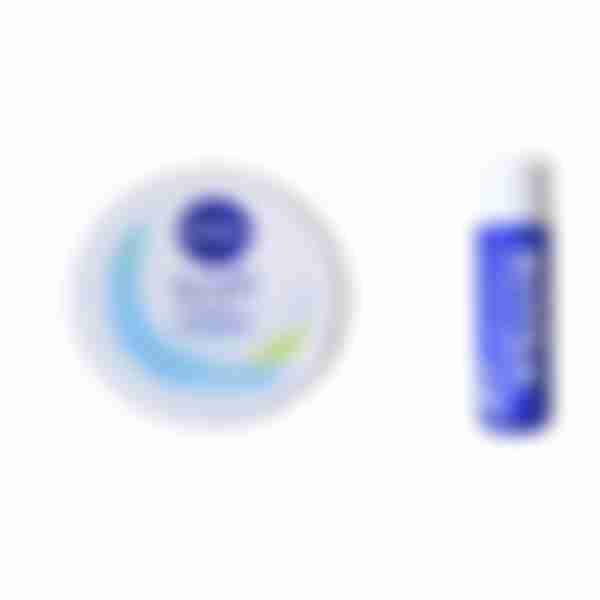 Подарочный набор Nivea Бальзам для губ Базовый Уход и Крем интенсивный увлажняющий Soft, 50 мл