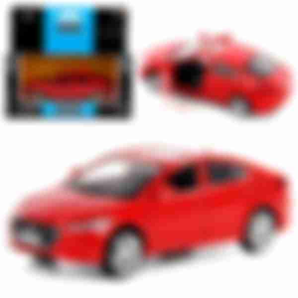 Модель металлической Hyundai Elantra 1:40, инерционная игрушка, 11х5см