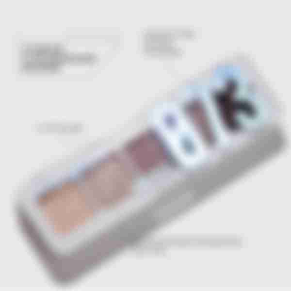 Палетка теней Influence Beauty Палетка теней мини Color algorithm, тон: 01, 5 оттенков, 5г