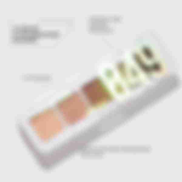 Палетка теней INFLUENCE BEAUTY COLOR ALGORITHM 049 из 5 оттенков, высокопигментированная текстура, стойкий и насыщенный