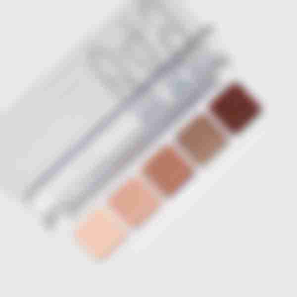 Палетка теней INFLUENCE BEAUTY COLOR ALGORITHM 049 из 5 оттенков, высокопигментированная текстура, стойкий и насыщенный