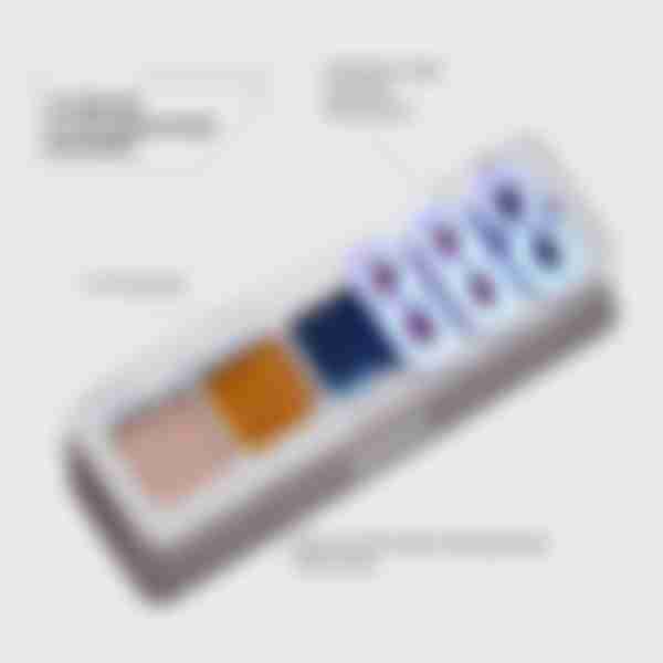 Палетка теней Influence Beauty Color algorithm 008, 5 оттенков, 5 г