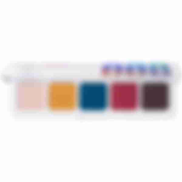 Палетка теней Influence Beauty Color algorithm 008, 5 оттенков, 5 г