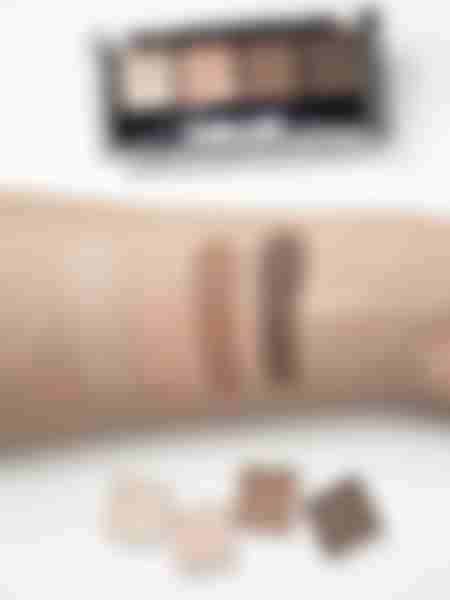 Палетка теней для век Luxvisage Glam Look, тон: 01 молочный шоколад, 4г