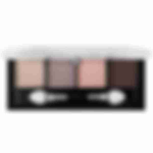 Палетка теней для век Luxvisage Glam look, 4 цвета, тон 04 лиловый, 4г