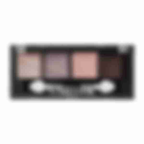 Палетка теней для век Luxvisage Glam look, 4 цвета, тон 04 лиловый, 4г