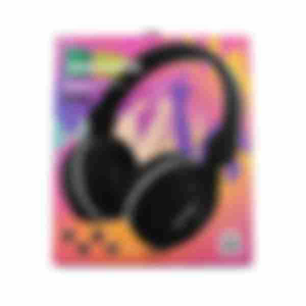 Bluetooth-наушники накладные More choice HW15, черный, 21х18см