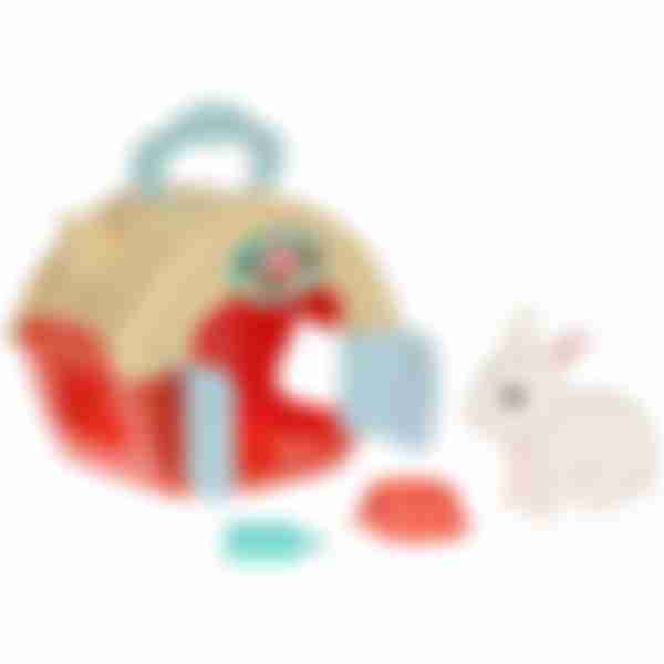 Фигурки животных питомцев в домике с дверцами и ручкой Pet Home, в ассортименте