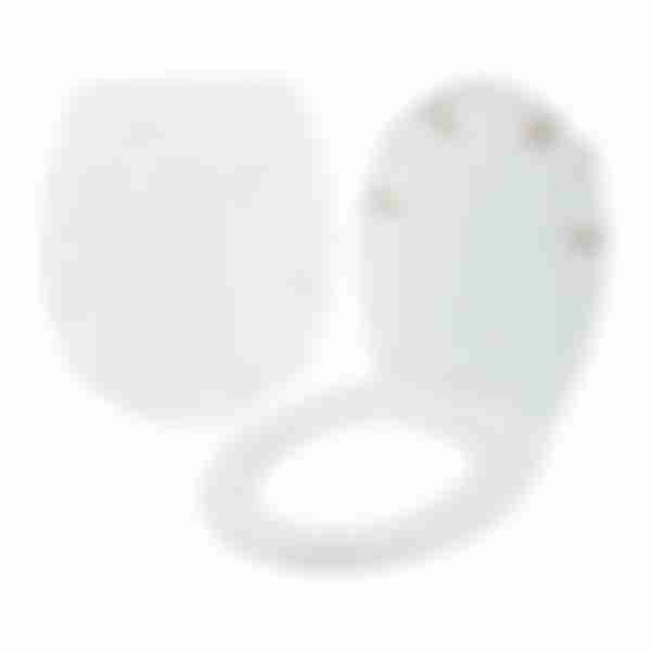 Сиденье для унитаза Keeplex Light, белое облако, 36х40см