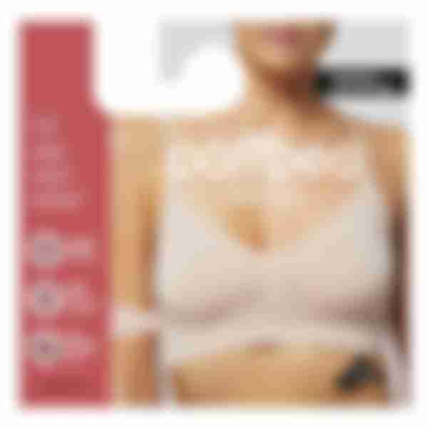 POMPEA Топ женский BRASSIERE из микрофибры, белый, размер S/M, 1 шт
