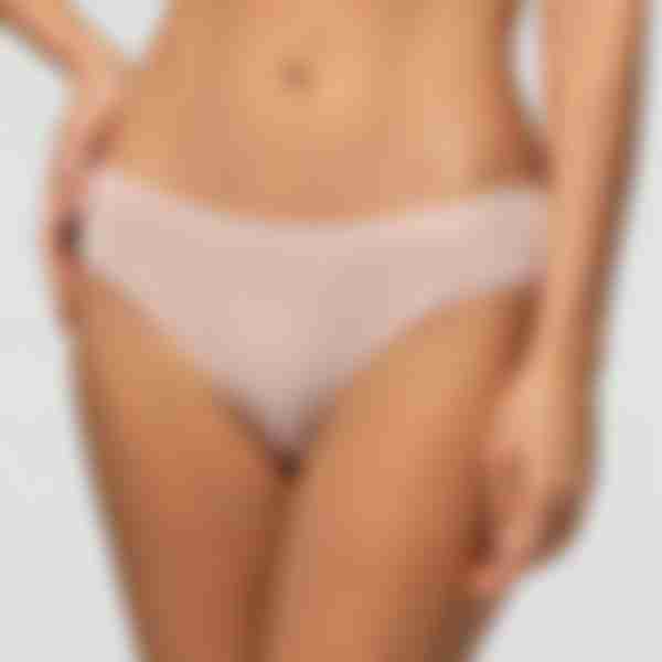 Трусы женские Pompea Brasiliana, микрофибра, размер L/XL, цвет: телесный