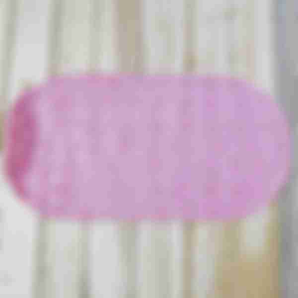 Коврик в ванну Sanitary Ракушки, противоскользящий, 69х35см, цвет: pink
