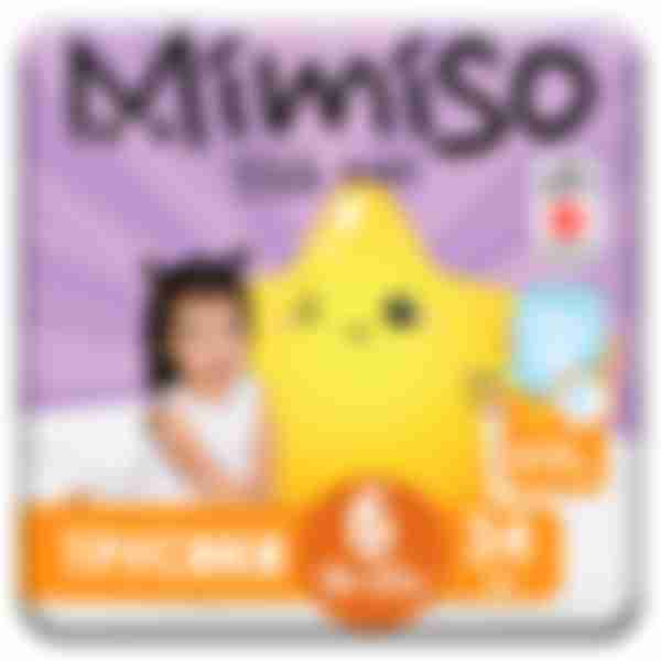 Подгузники-трусики детские Mimiso 6/XXL 16-25кг, 34шт