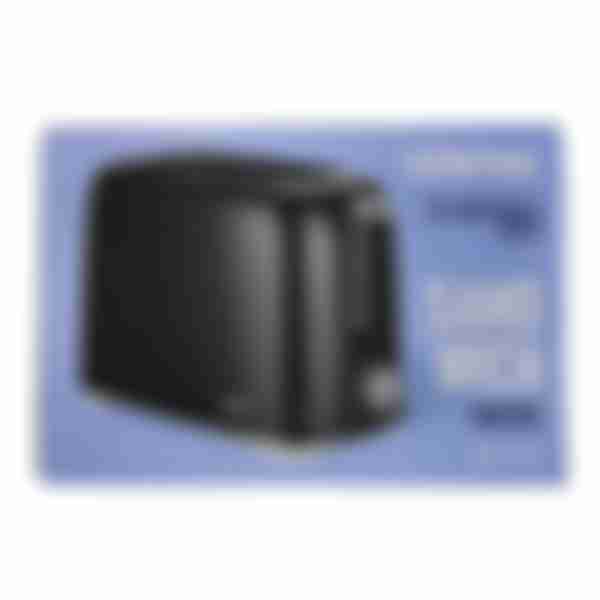 Тостер Centek CT-1425, 6 уровней мощности, цвет: черный