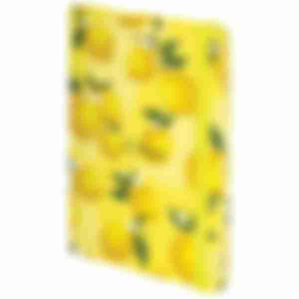 Блокнот Brauberg Lemons, с резинкой, 96 листов А5