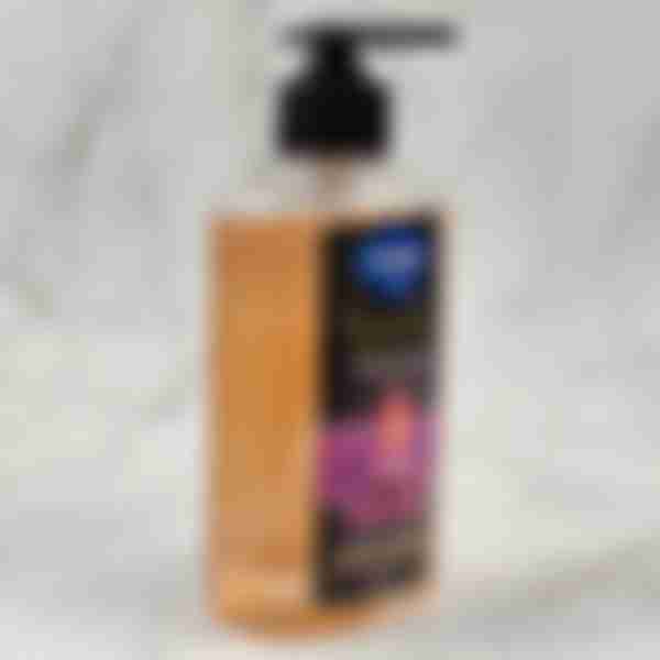 Мыло жидкое Aura Spa Oils Обогащающее 2в1 Орхидея и масло макадамии, для рук и тела, с дозатором, 300 мл