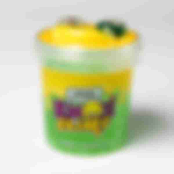 Слайм с добавками Slime Emoji Замешай настроение, 120г, цвет: зеленый