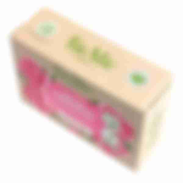 Мыло туалетное BioMio Vegan-Soap Aromatherapy Пион и пальмароза, в коробке, 90 г