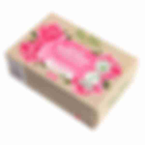 Мыло туалетное BioMio Vegan-Soap Aromatherapy Пион и пальмароза, в коробке, 90 г