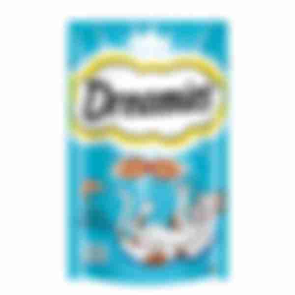 Лакомство для кош Dreamies с лососем 6*60г 60019