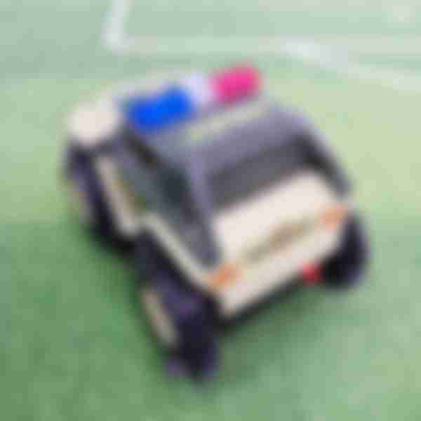Техника Джип перевертыш Super Police, 15х9 см