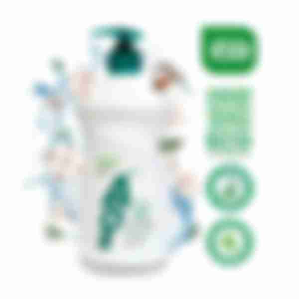 Средство для мытья посуды AOS ECO с Хлопком SPA уход для нежной кожи рук: 450гр