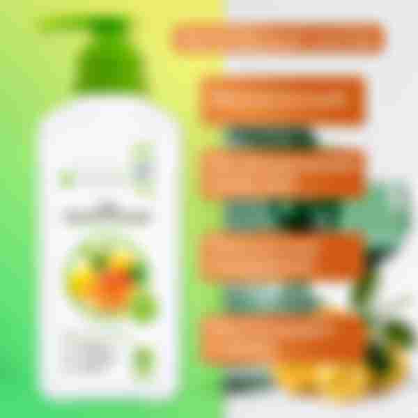 Гель для мытья посуды Clean Home Лимонный мармелад, с дозатором, 1л
