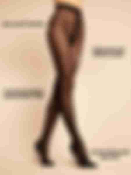 Колготки женские Innamore Lady, 40 ден, nero, 3 размер