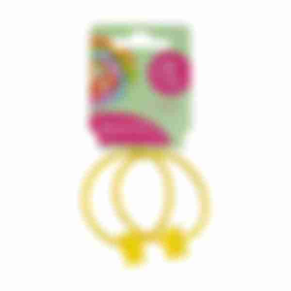 Набор резинок для волос Beautella Lollipops, с декором, тонкие, 2шт